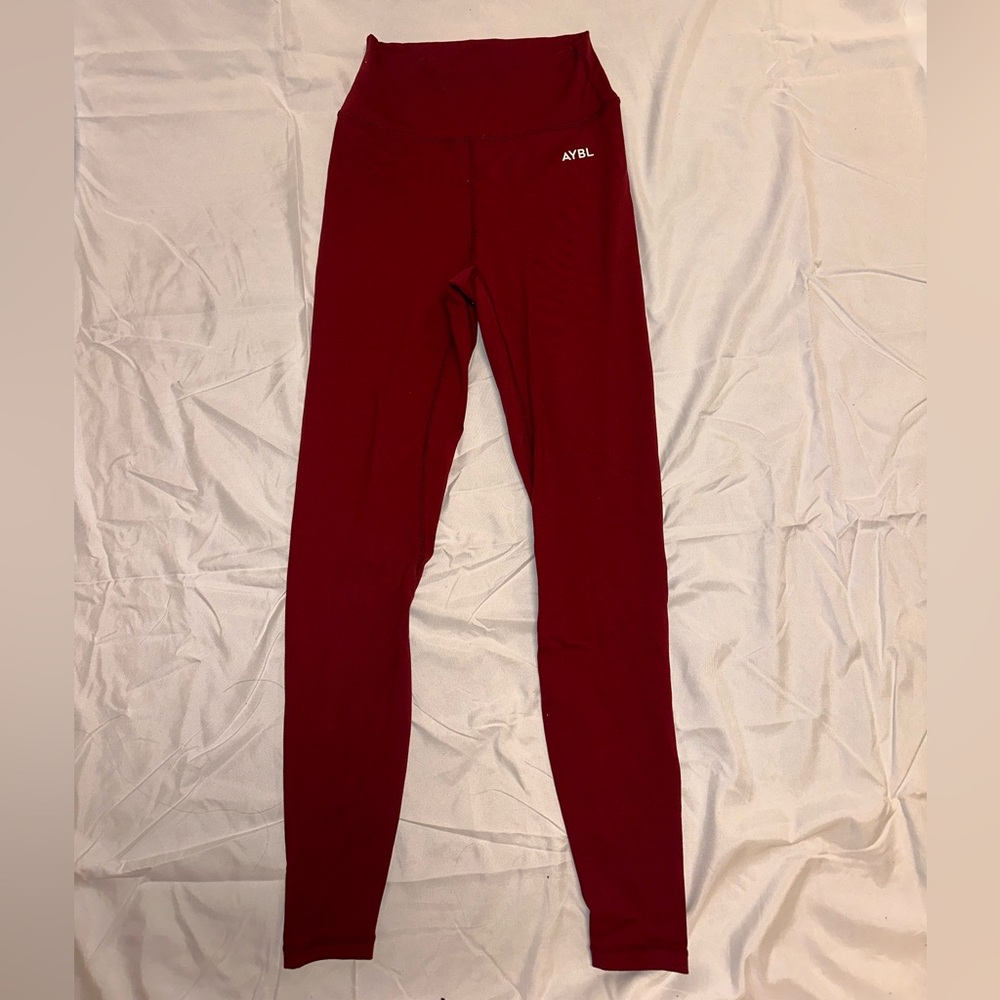 AYBL leggings -MAROON - Picture 3 of 4